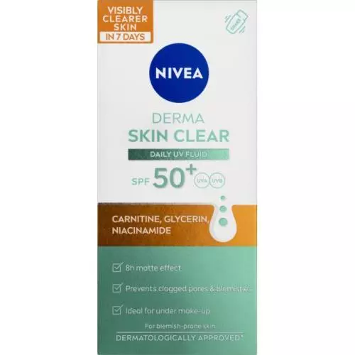 Nivea Derma Skin UV fluid 40ml SPF50+