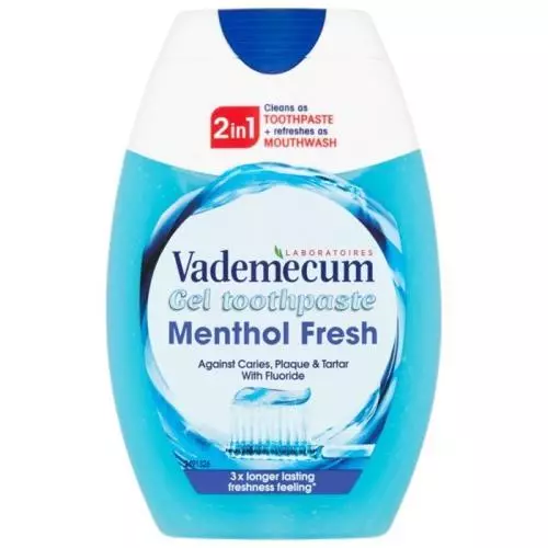 Vademecum zubní pasta 75ml 2v1 Menthol Fresh