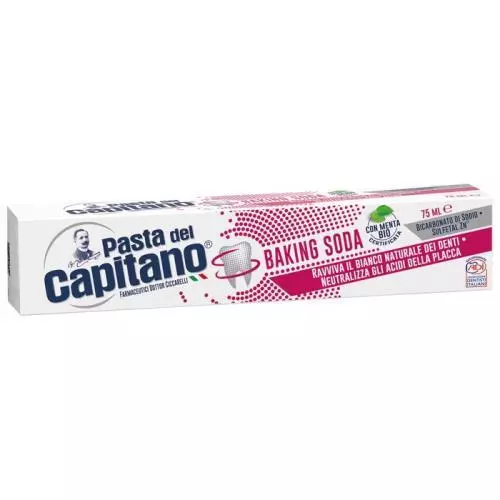 Pasta del Capitano zubní pasta 75ml Baking Soda