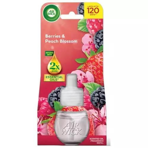 Air wick Náhradní náplň plody a broskvový květ 19ml