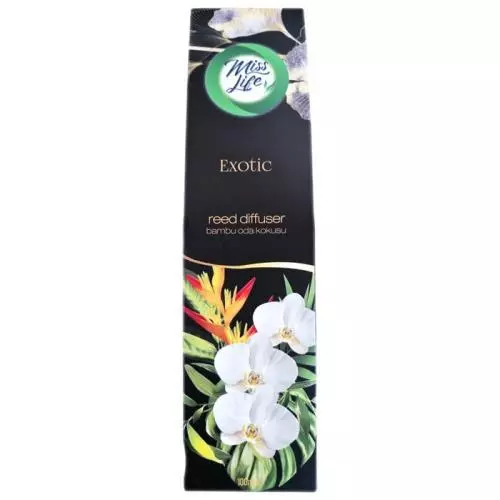 Miss Life Bamboo vonné tyčinky exotic 100ml