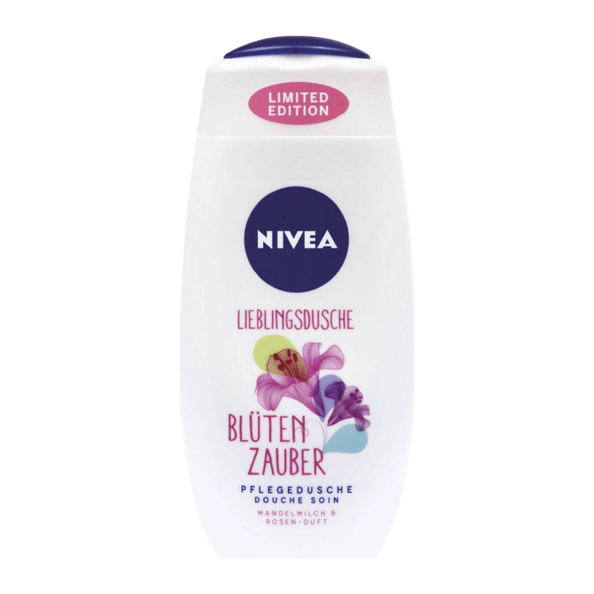 Nivea Rose & Almond Oil sprchový gel 250 ml